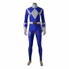 Dan Tricera Ranger Costume Blue Mighty Morphin' Power Rangers Cosplay Costumes