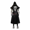 Deluxe Version-Overwatch Reaper Gabriel Reyes Cosplay Costume