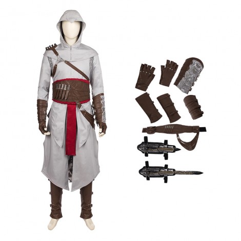 Assassin'S Creed Costume AltairIbn-La'Ahad Cosplay Halloween Game Suit