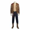 Star Wars 8 The Last Jedi Finn Cosplay Costume Halloween Deluxe Outfit