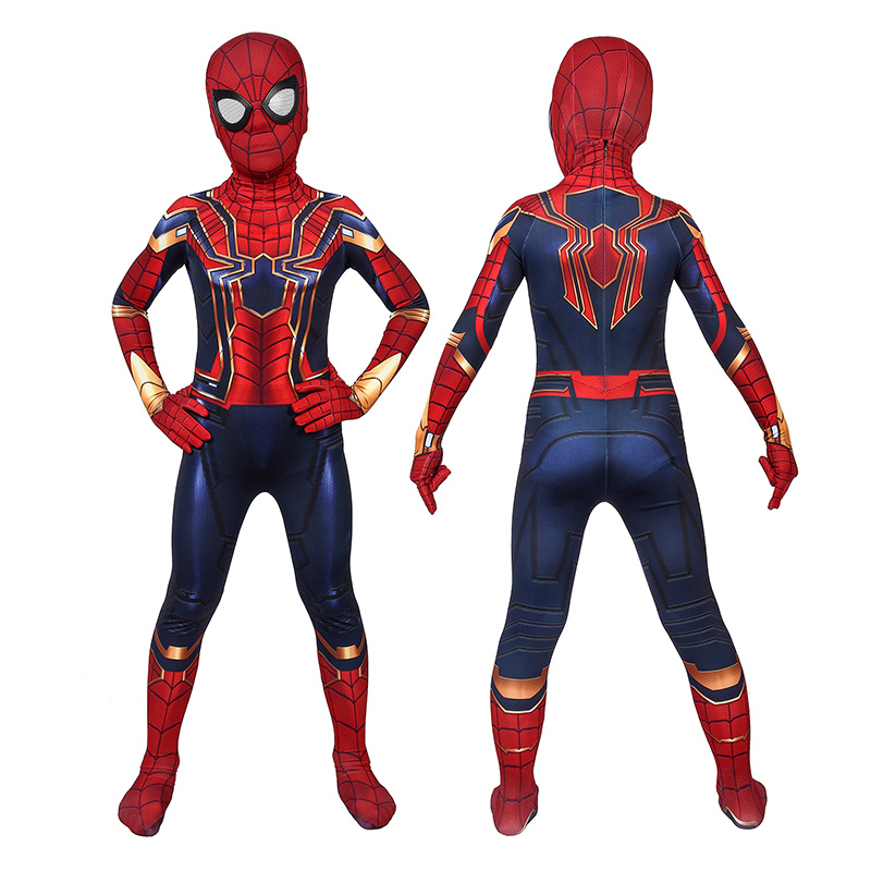 Kids Iron Spiderman Costu...