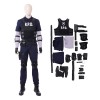 Resident Evil 2 Cosplay Costume Leon S. Kennedy R.P.D. Suit Costumes
