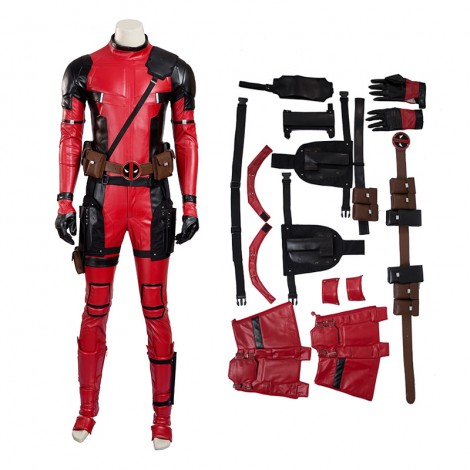 X-Men Deadpool Costume Wade Wilson Cosplay Costume Luxury Suit