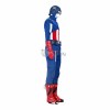 Marvel Avengers Captain America Steven Steve Rogers Cosplay Costume Deluxe Outfit