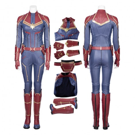 Captain Marvel Carol Danvers Cosplay Costume-B Edition