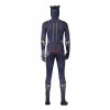 Black Panther Costume T'Challa Blue & Purple Jumpsuit Cosplay Costume